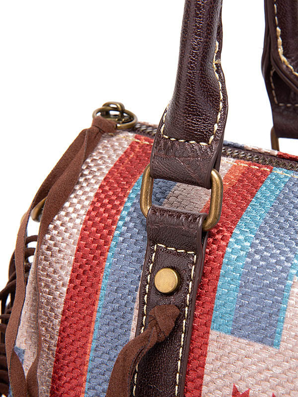 Retro Bohemian Fringe Crossbody Bag