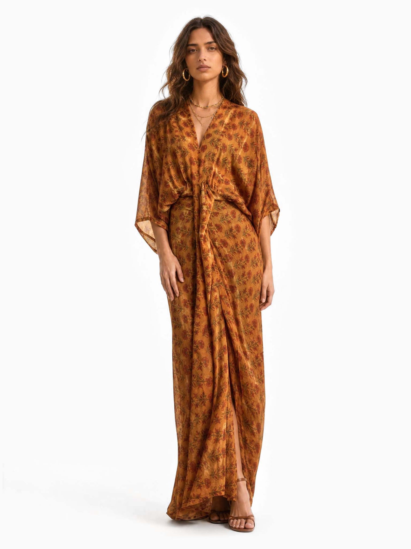 ILLUSION Printed Dress-7
