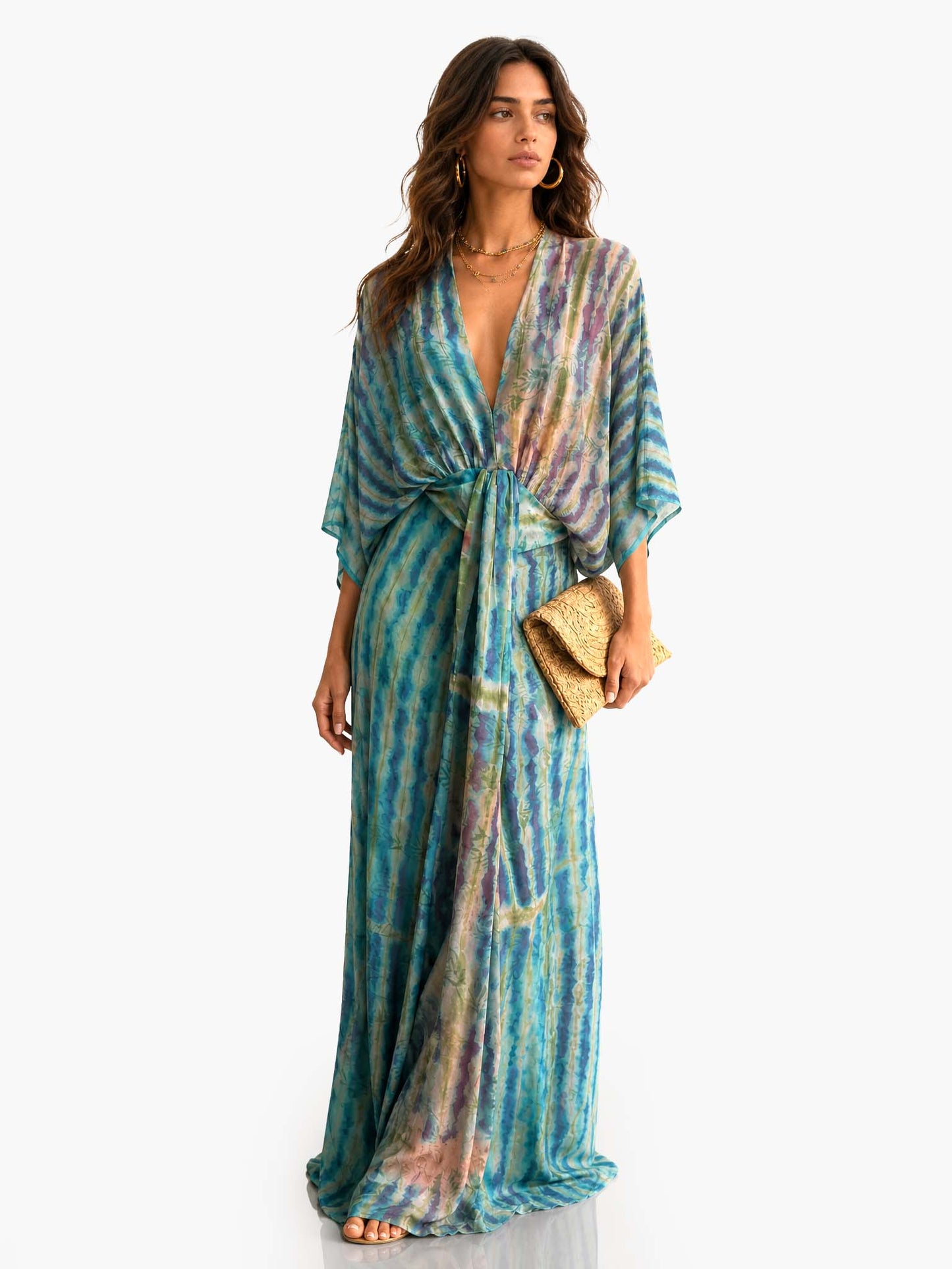 ILLUSION Printed Dress-2