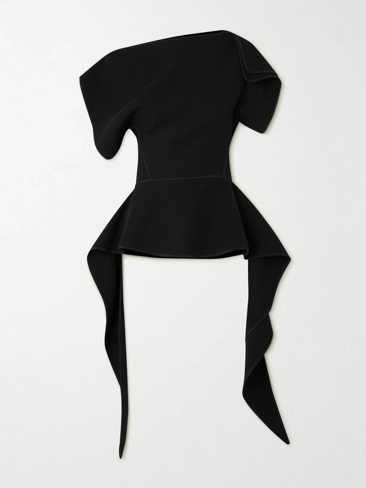 Asymmetrical Fringe Top And Pants Two-Piece Set