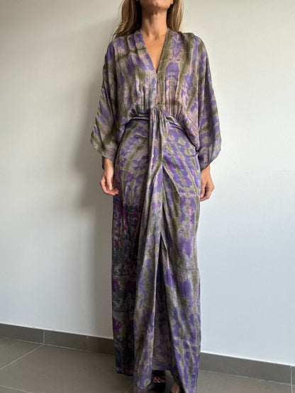 ILLUSION Printed Dress-10