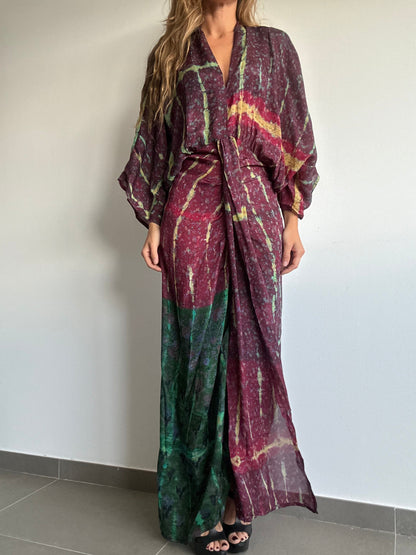 ILLUSION Printed Dress-1