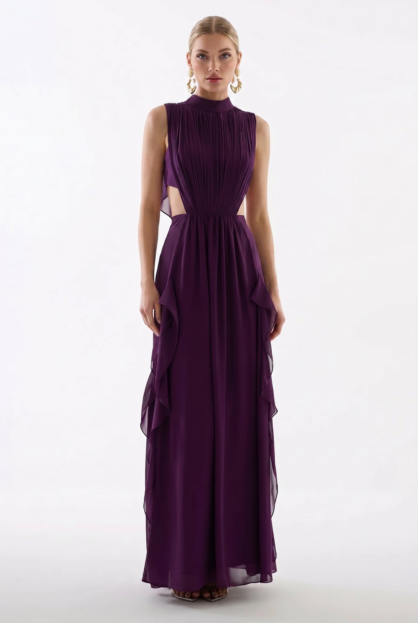 Hollow Design Maxi Dress