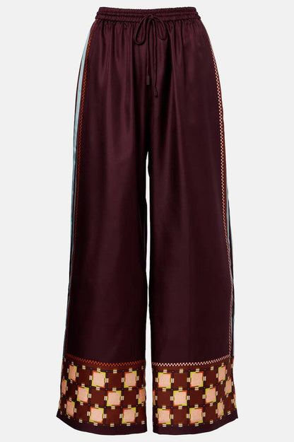 Printed Sling Top And Wide Leg Pants Set