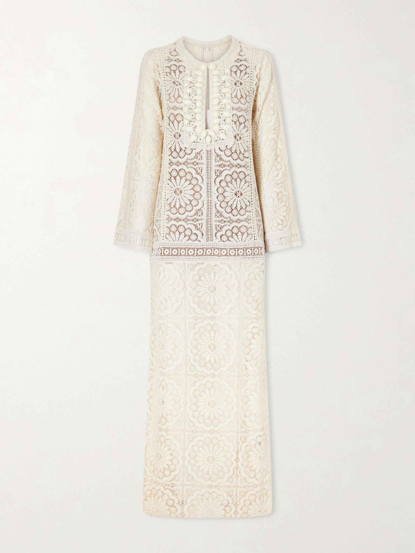 Sexy Cutout Knit Floor-Length Maxi Dress
