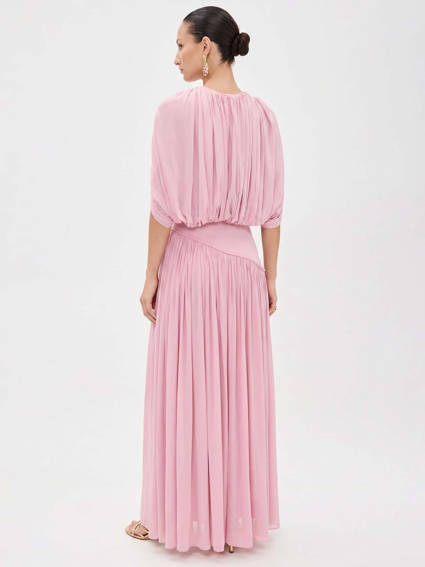 Blush Drape Skirt