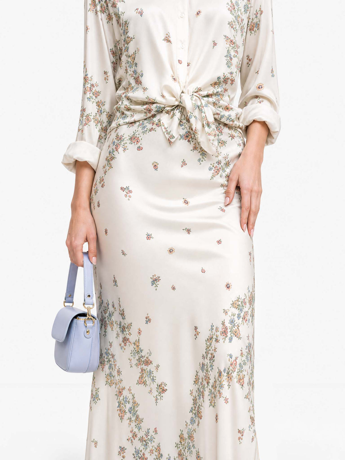 Bohemian Serenity Floral Two-Piece Set