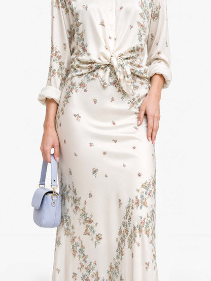 Bohemian Serenity Floral Two-Piece Set