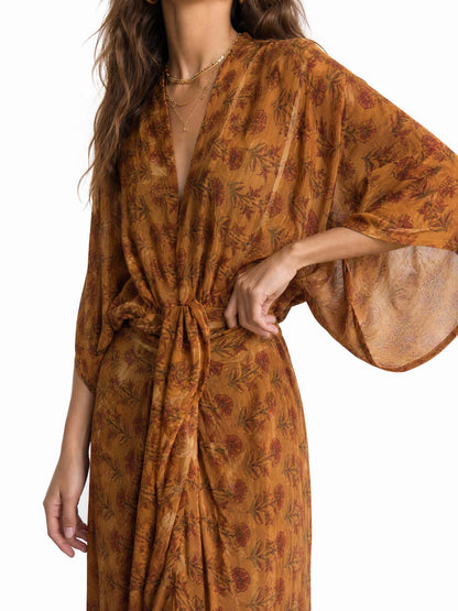 ILLUSION Printed Dress-7