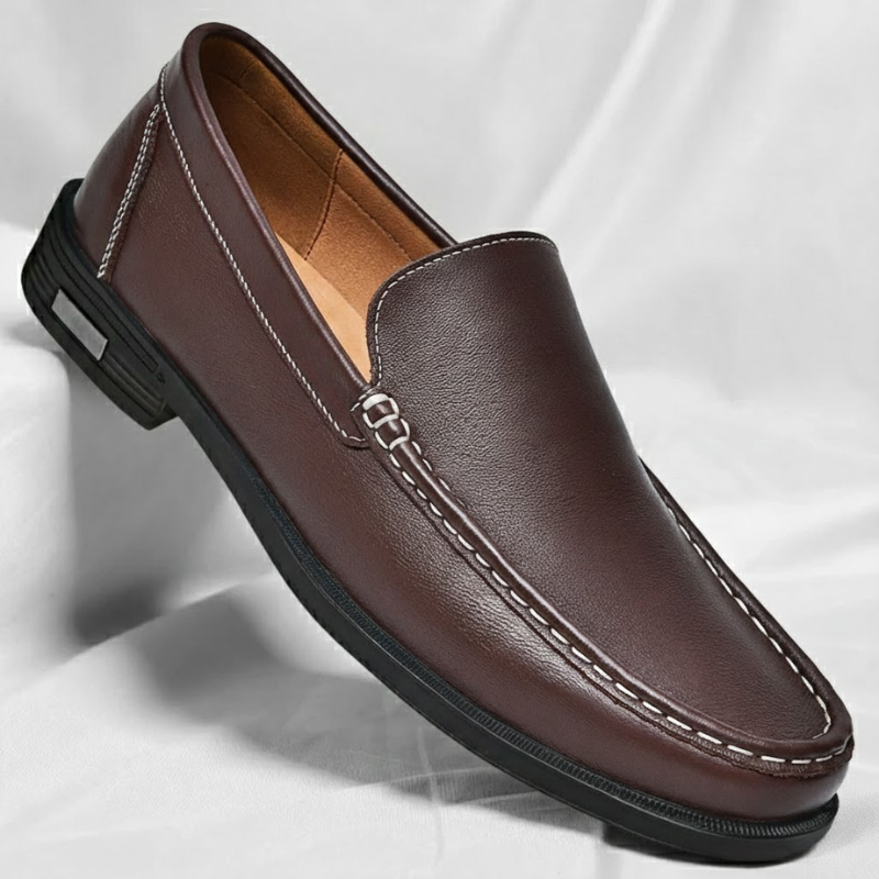 PELLE – Mocasines italianos de piel