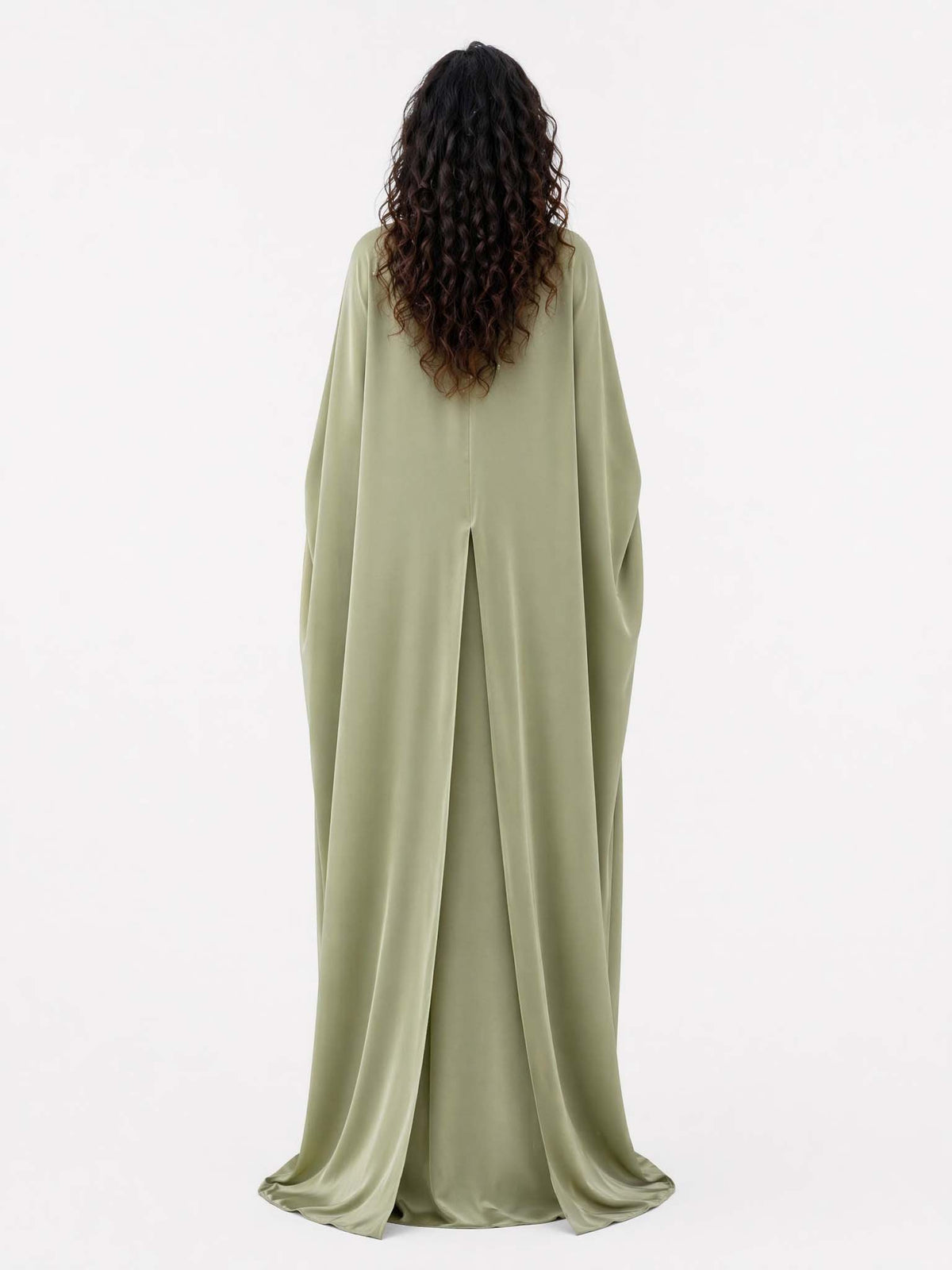 Luxury Minimalist Draped Maxi Dress