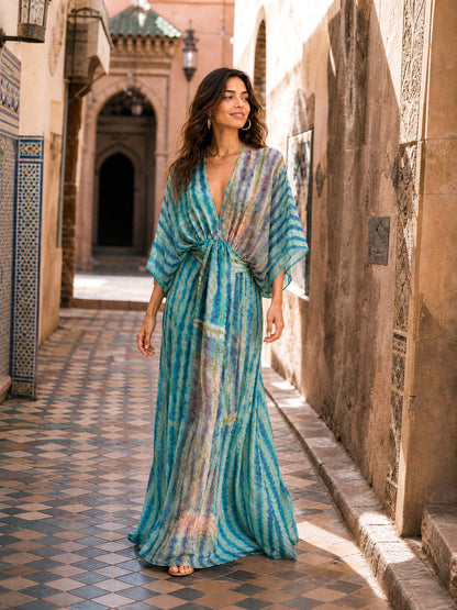 ILLUSION Printed Dress-2