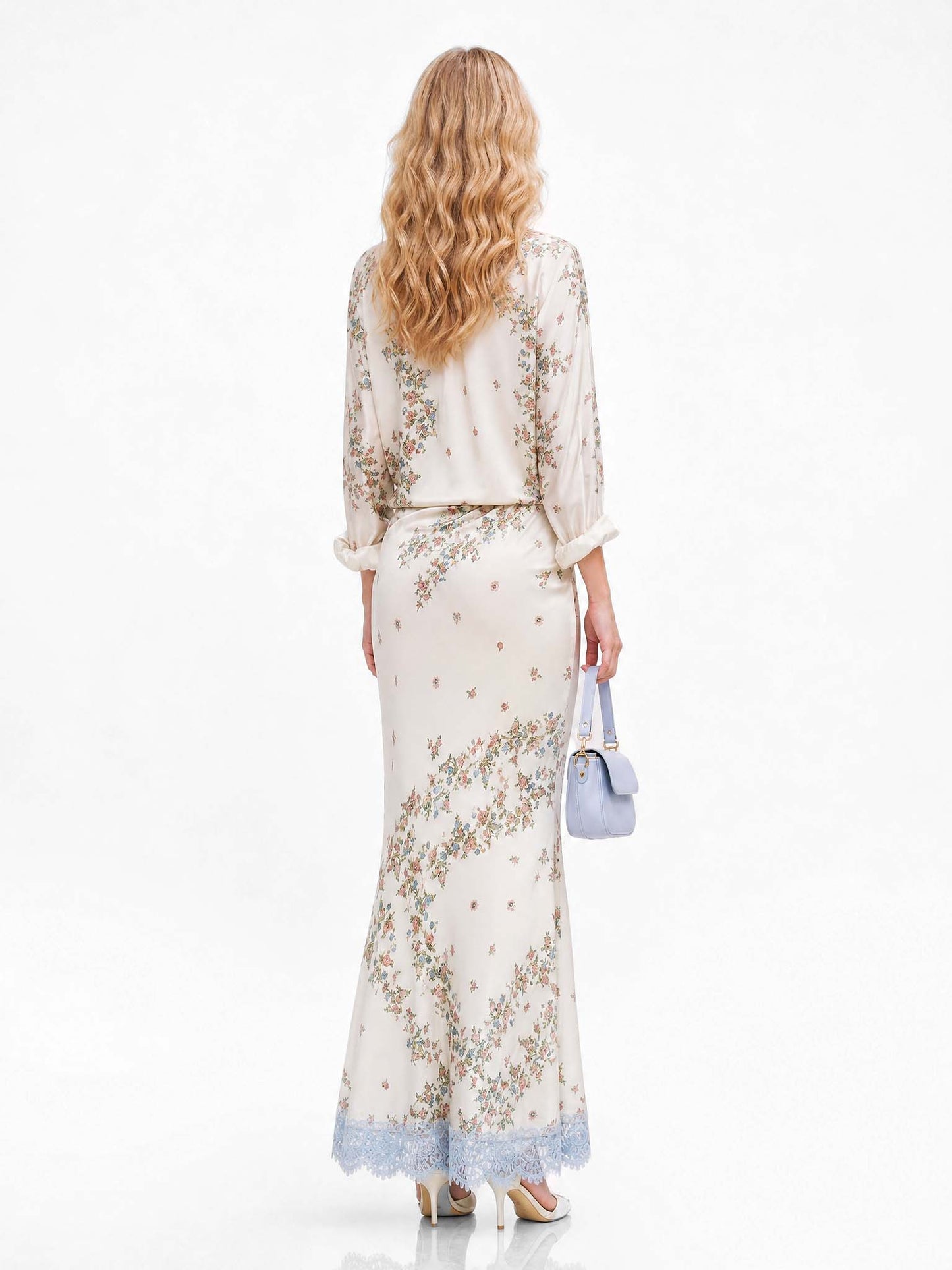 Bohemian Serenity Floral Two-Piece Set