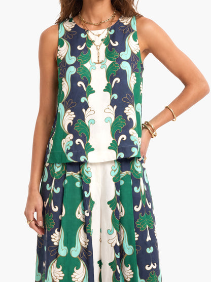 Baroque Print Two-Piece Set