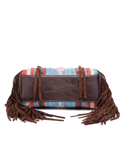 Retro Bohemian Fringe Crossbody Bag