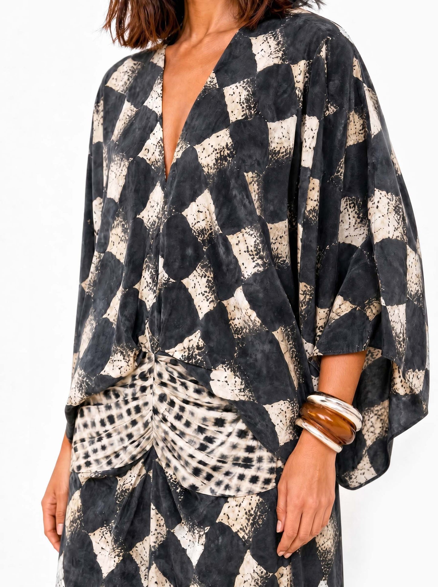 Vestido Maxi Kimono Signature™