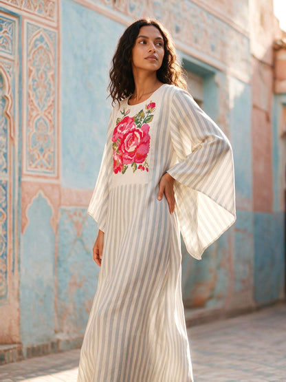 Blush Rose Whisper Maxi Dress