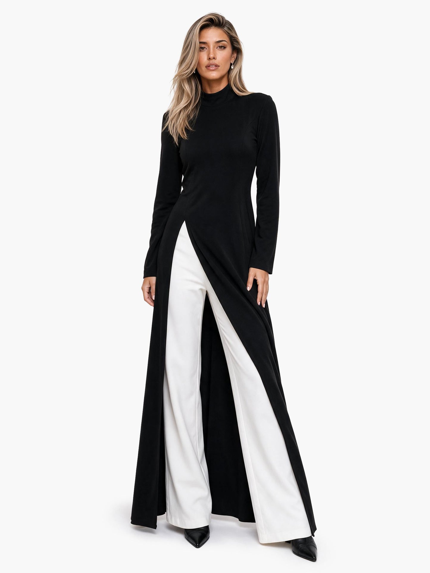 Fashion Slit Long Dress