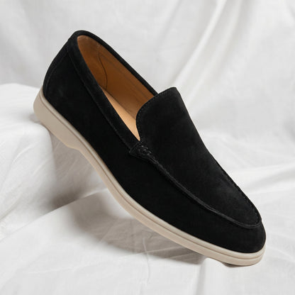 LORENZO – Mocasines de ante premium
