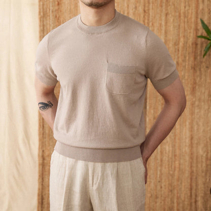 Lino | Camiseta de Lino Beige