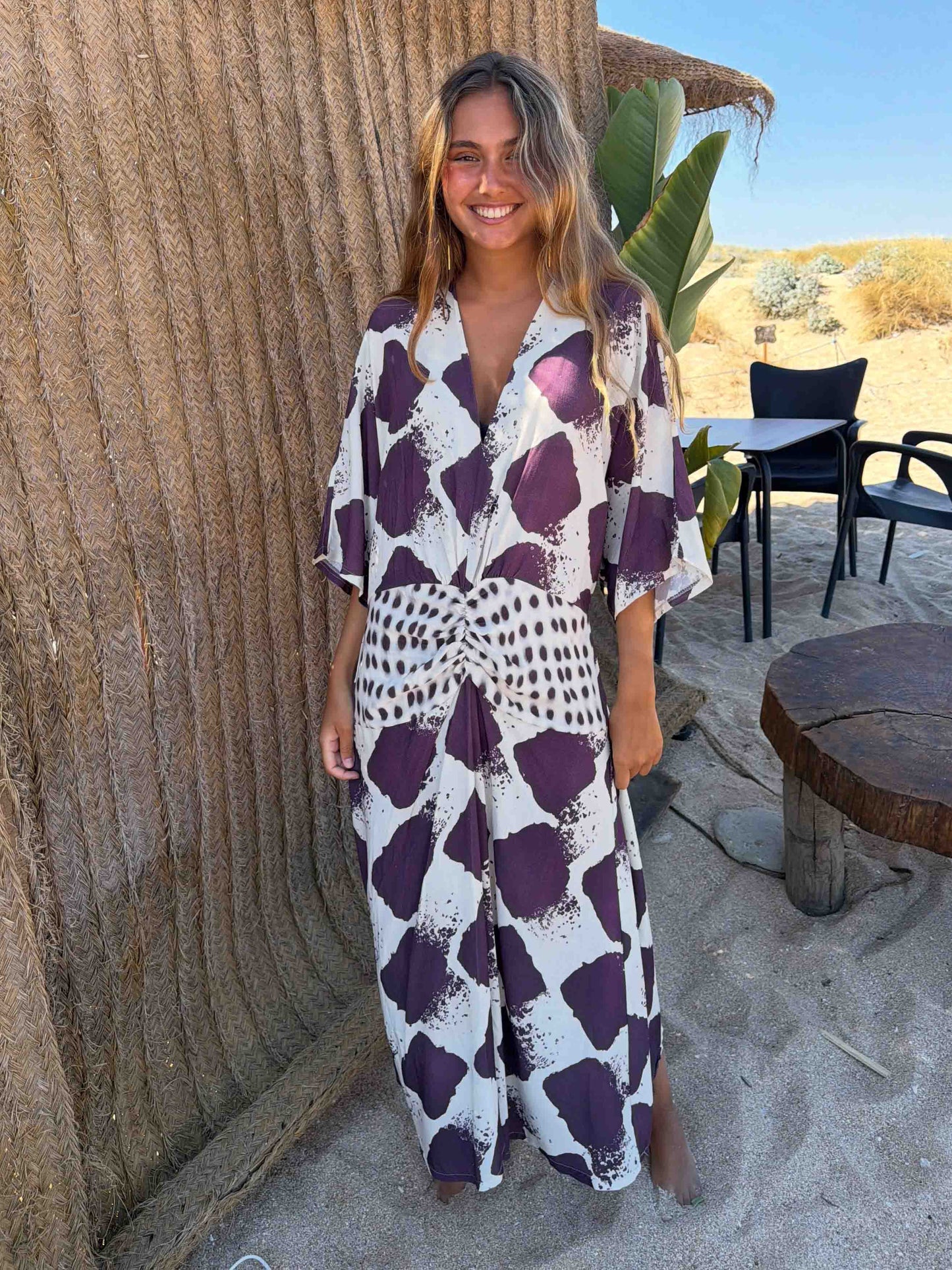 Vestido Maxi Kimono Signature™