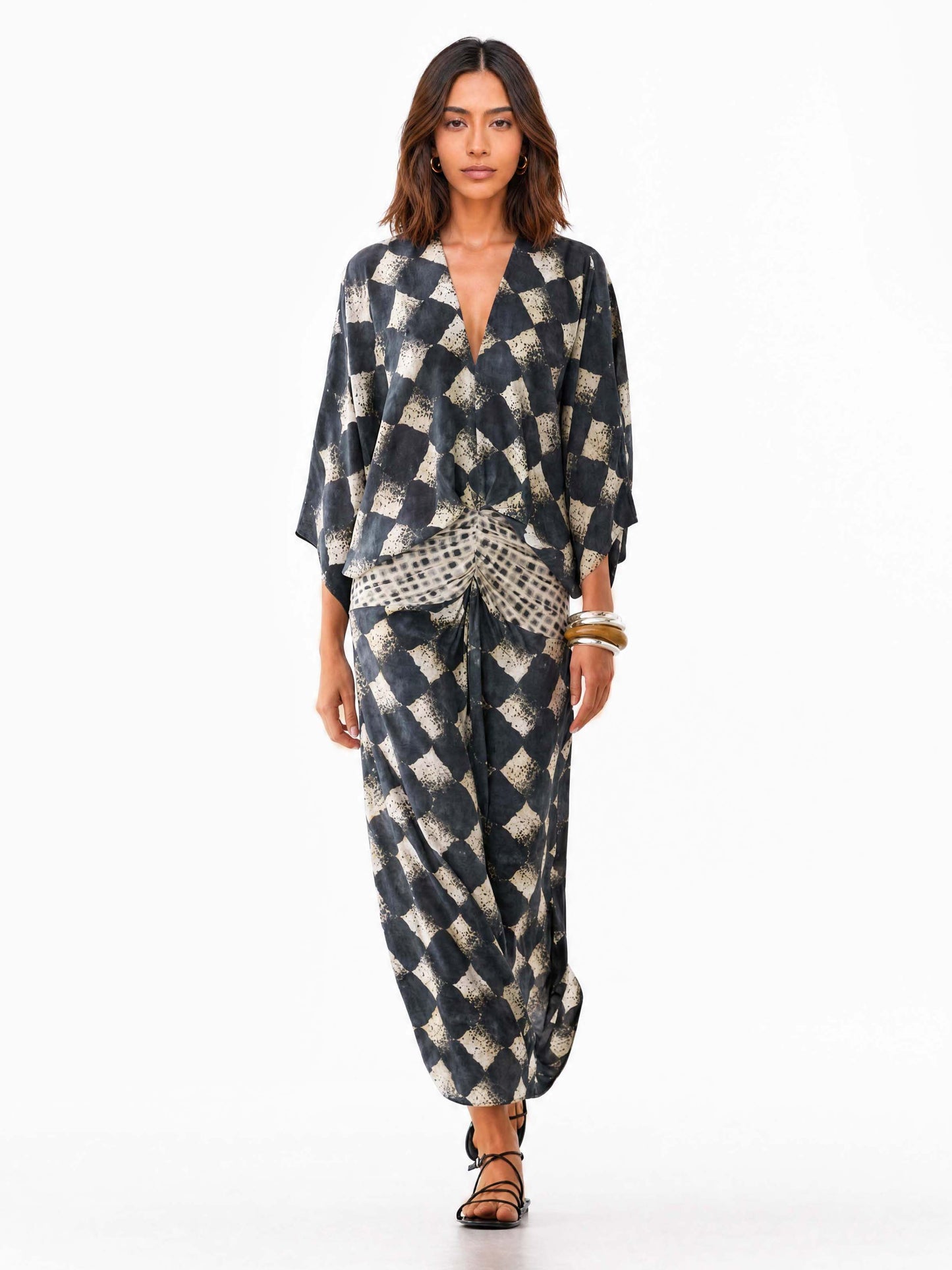 Vestido Maxi Kimono Signature™