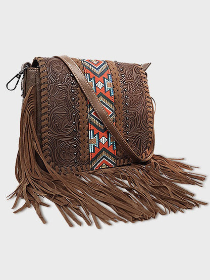 Bohemian Ethnic Fringe Shoulder Bag