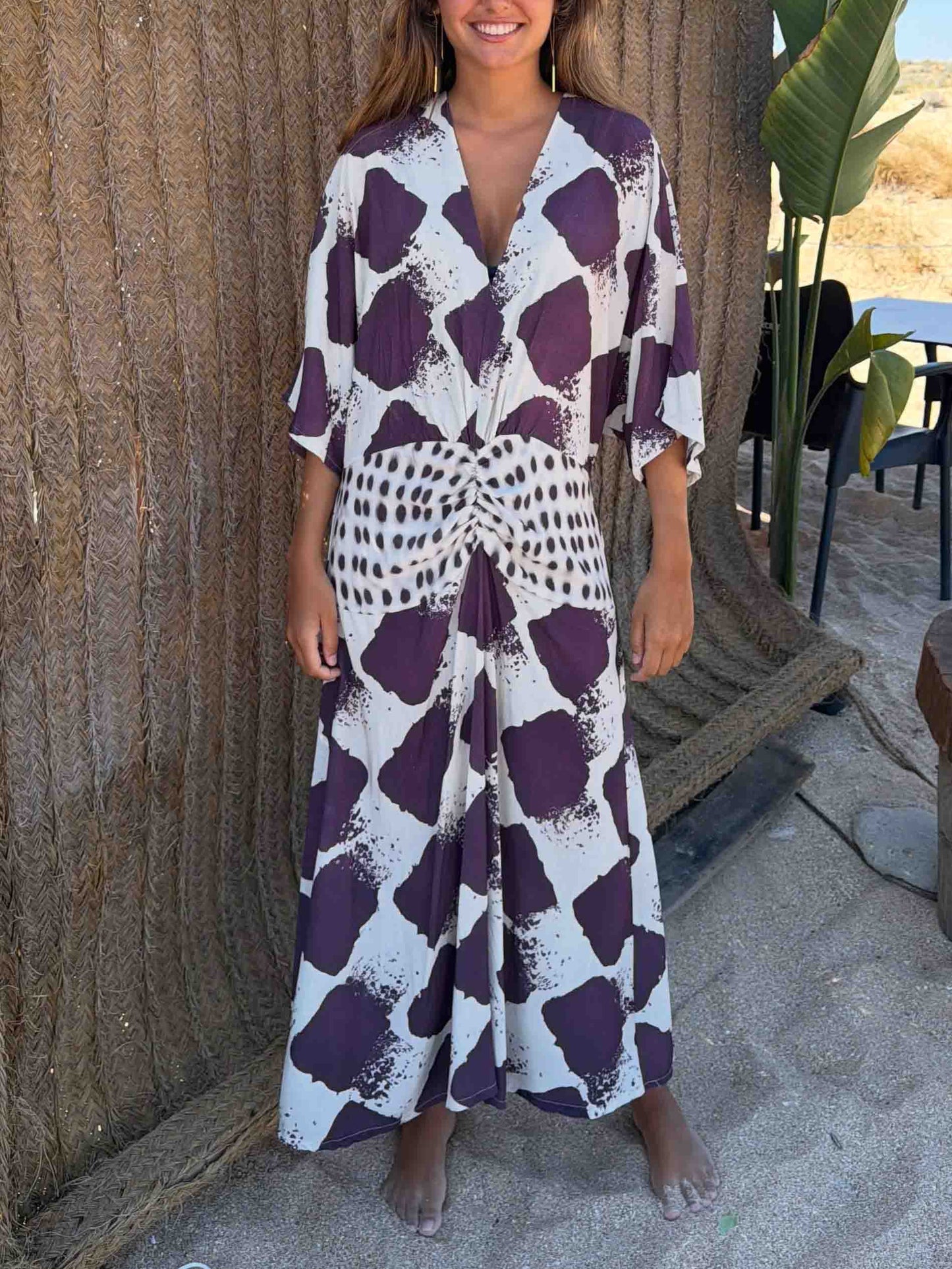 Vestido Maxi Kimono Signature™