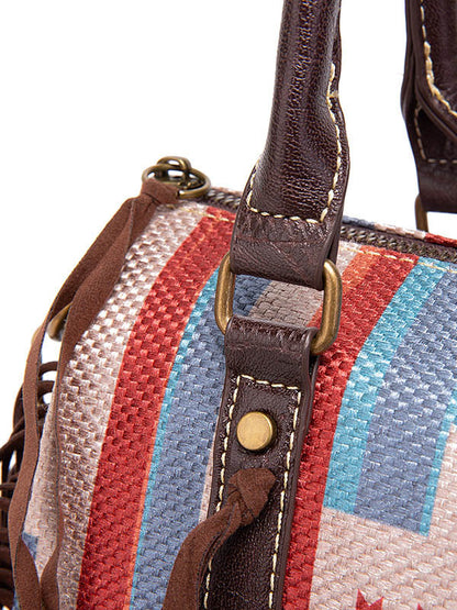Retro Bohemian Fringe Crossbody Bag