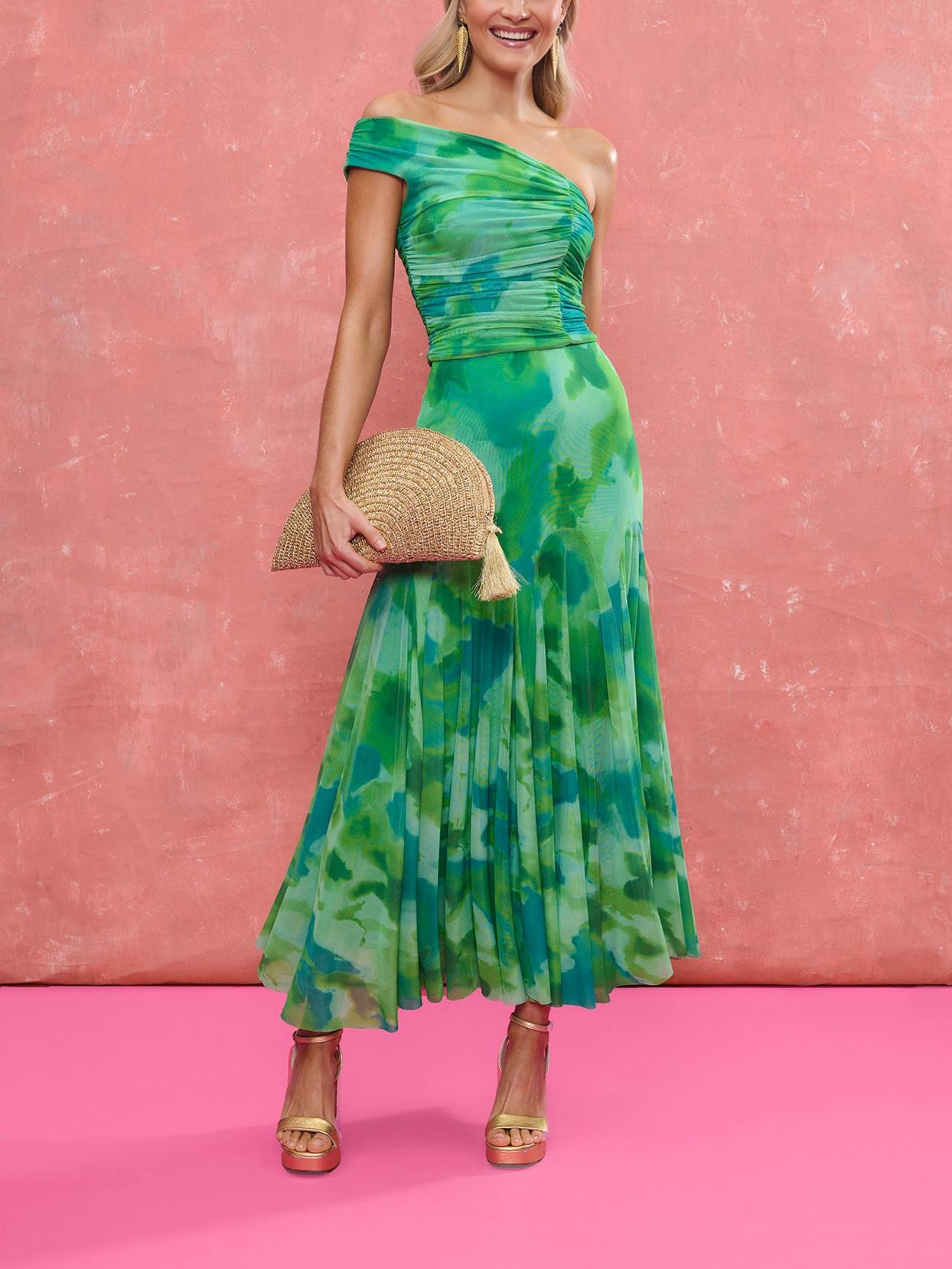 Floral Print Ruched Two-Piece Set