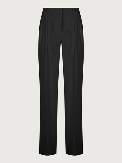 Elegant One-Shoulder Top & Wide Leg Pants Two-Piece Set