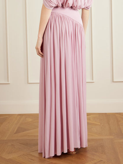 Blush Drape Skirt